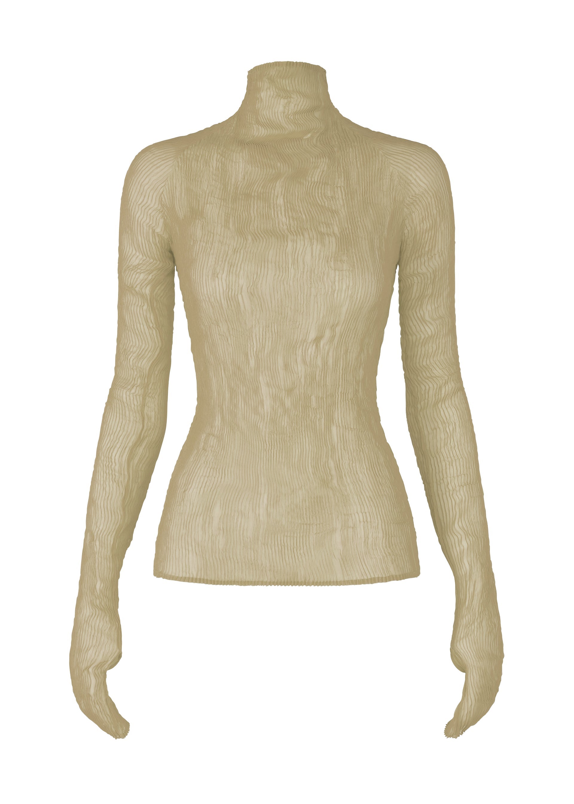 

Топ chiffon twist 3 Issey Miyake, хаки