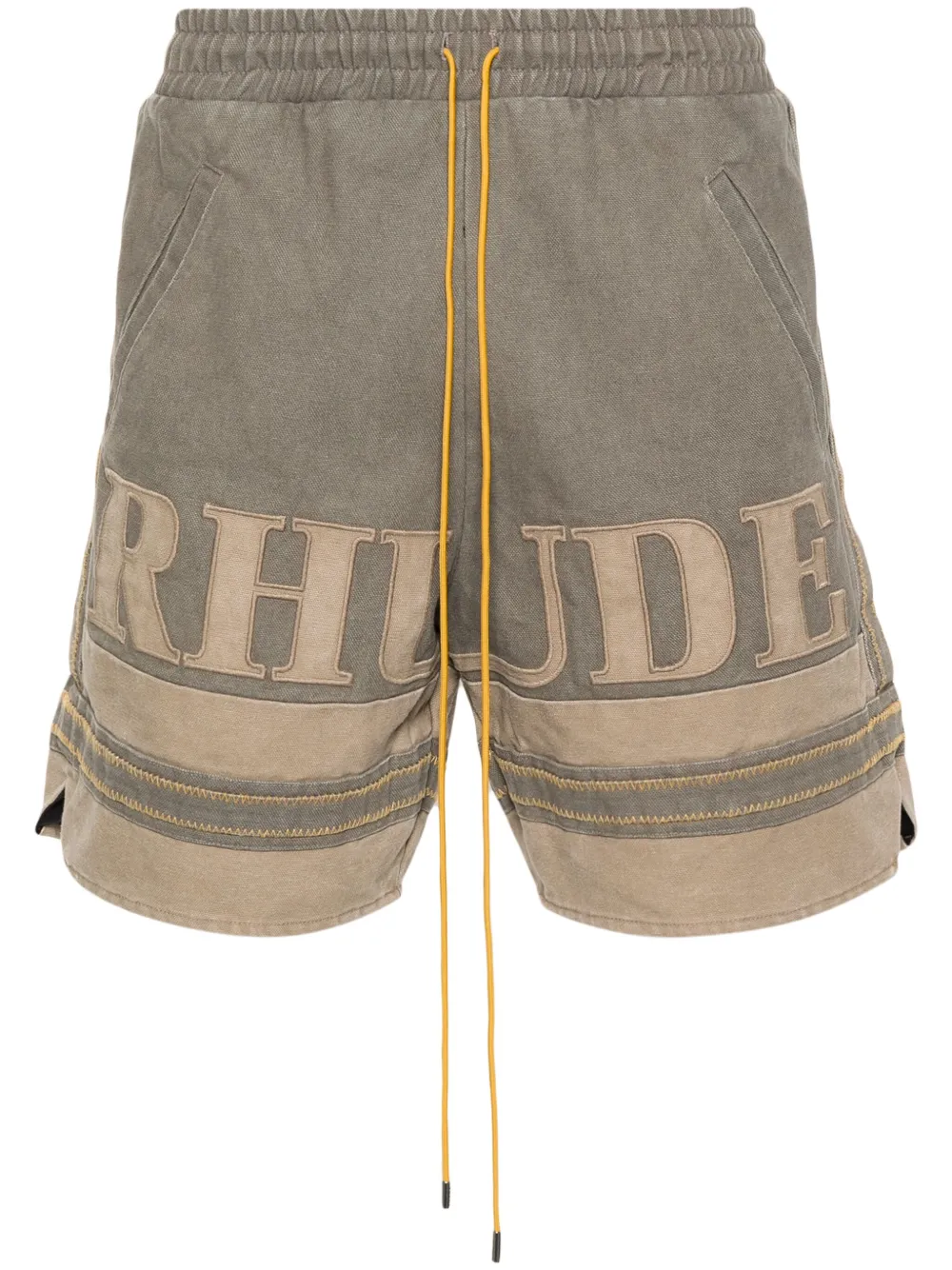 

Шорты с логотипом RHUDE, зеленый
