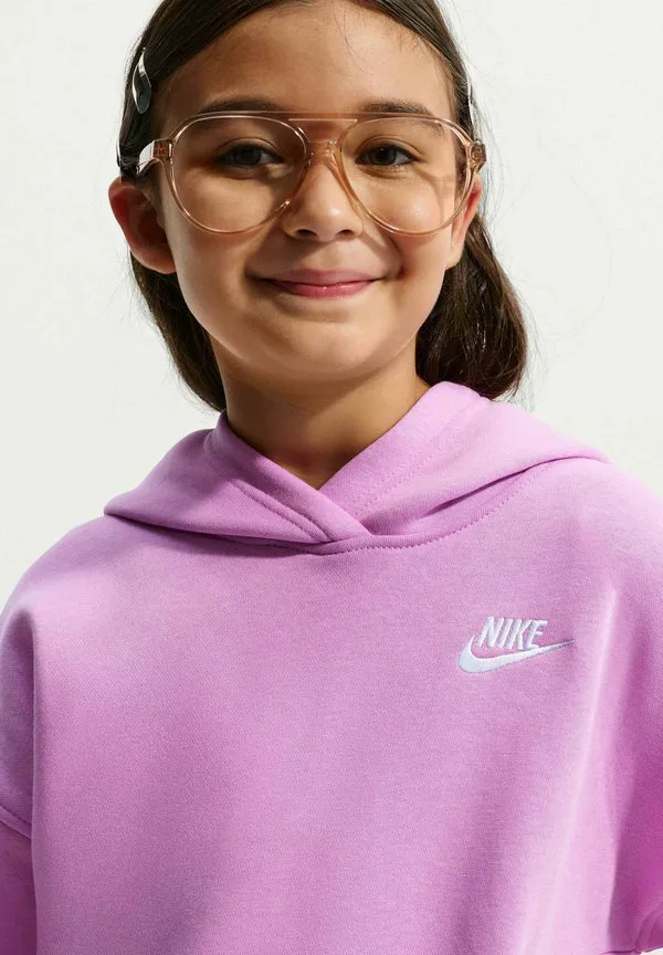 Клубная толстовка Nike Sportswear, Light Magenta/White — фото 3