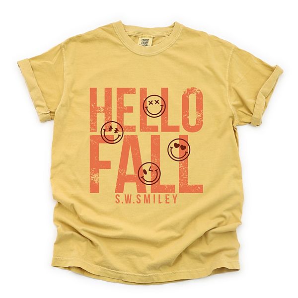 

SWSmiley hello fall - женская футболка с принтом Simply Sage Market, Mustard, Зеленый, SWSmiley hello fall - женская футболка с принтом Simply Sage Market, Mustard