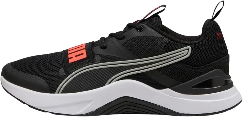 Кроссовки PUMA Unisex Prospect Cross Trainer, Puma Black Bright Red