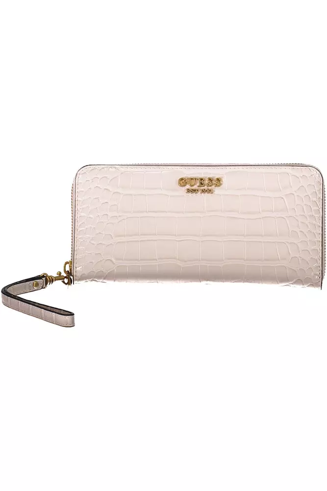 

Розовый полиэтиленовый женский кошелек Guess Shoes