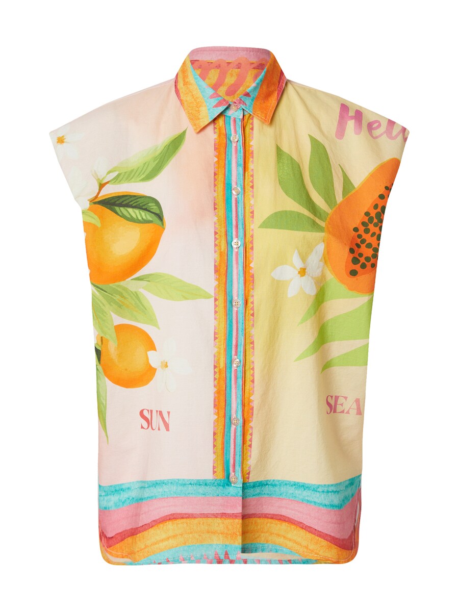 

Блуза Emily Van Den Bergh, Light yellow