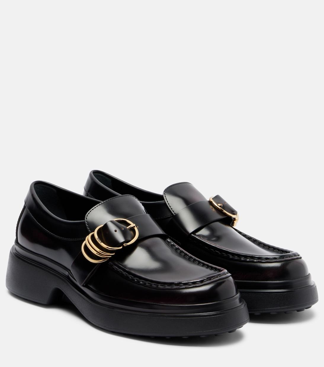 Кожаные мокасины Tod's, Kraft Chiaro