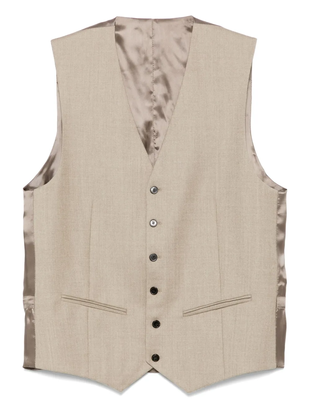 

Жилет из вирджинской шерсти FURSAC, нейтральный