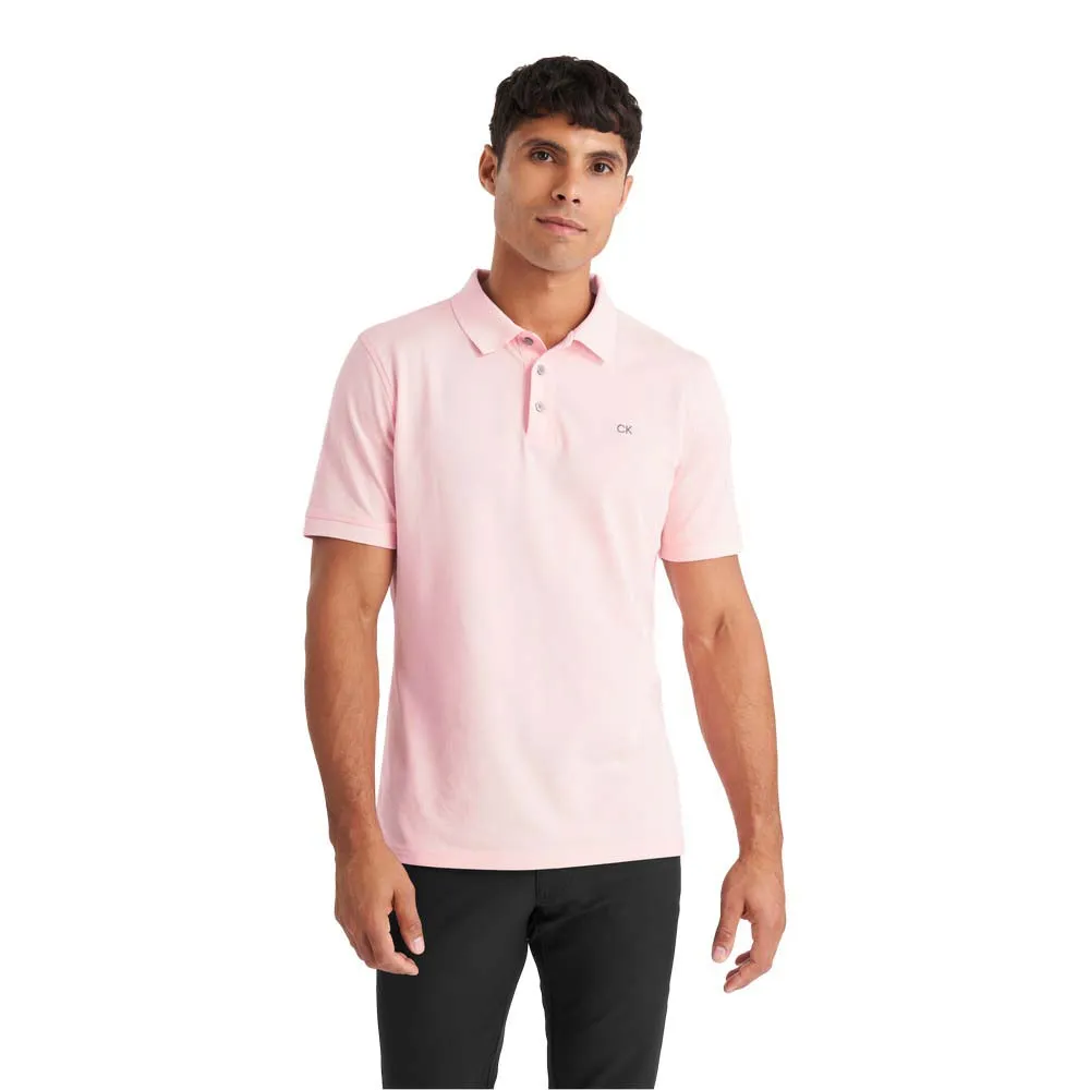 

Поло с коротким рукавом Calvin Klein Golf Planet, розовый