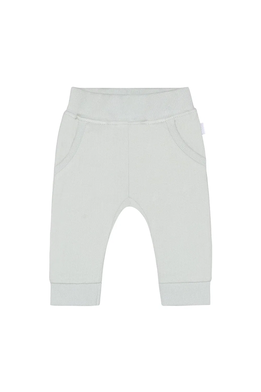 Штаны regular fit из органического хлопка Noppies, green tint