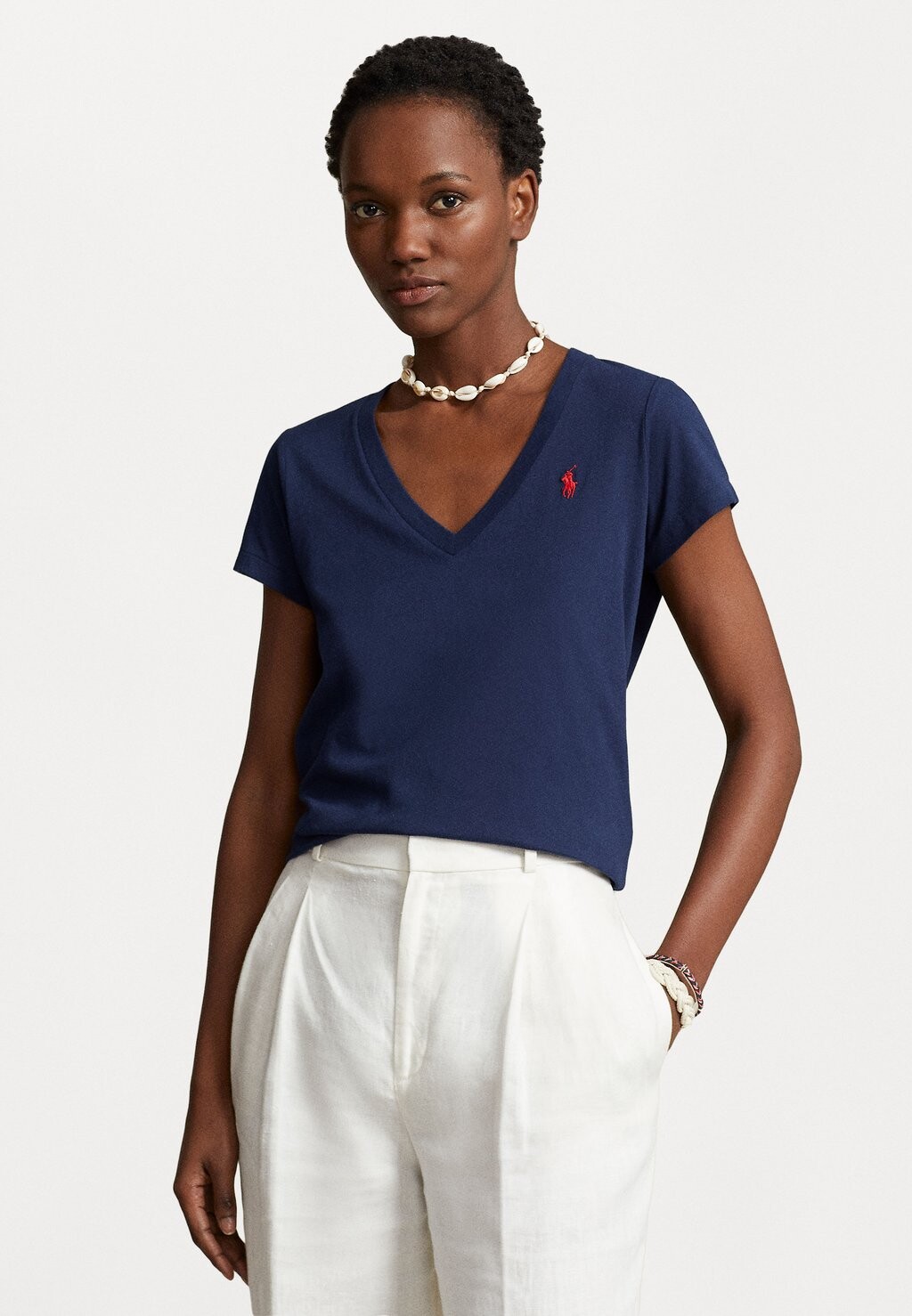 

Базовая футболка Polo Ralph Lauren, Синий, Базовая футболка Polo Ralph Lauren