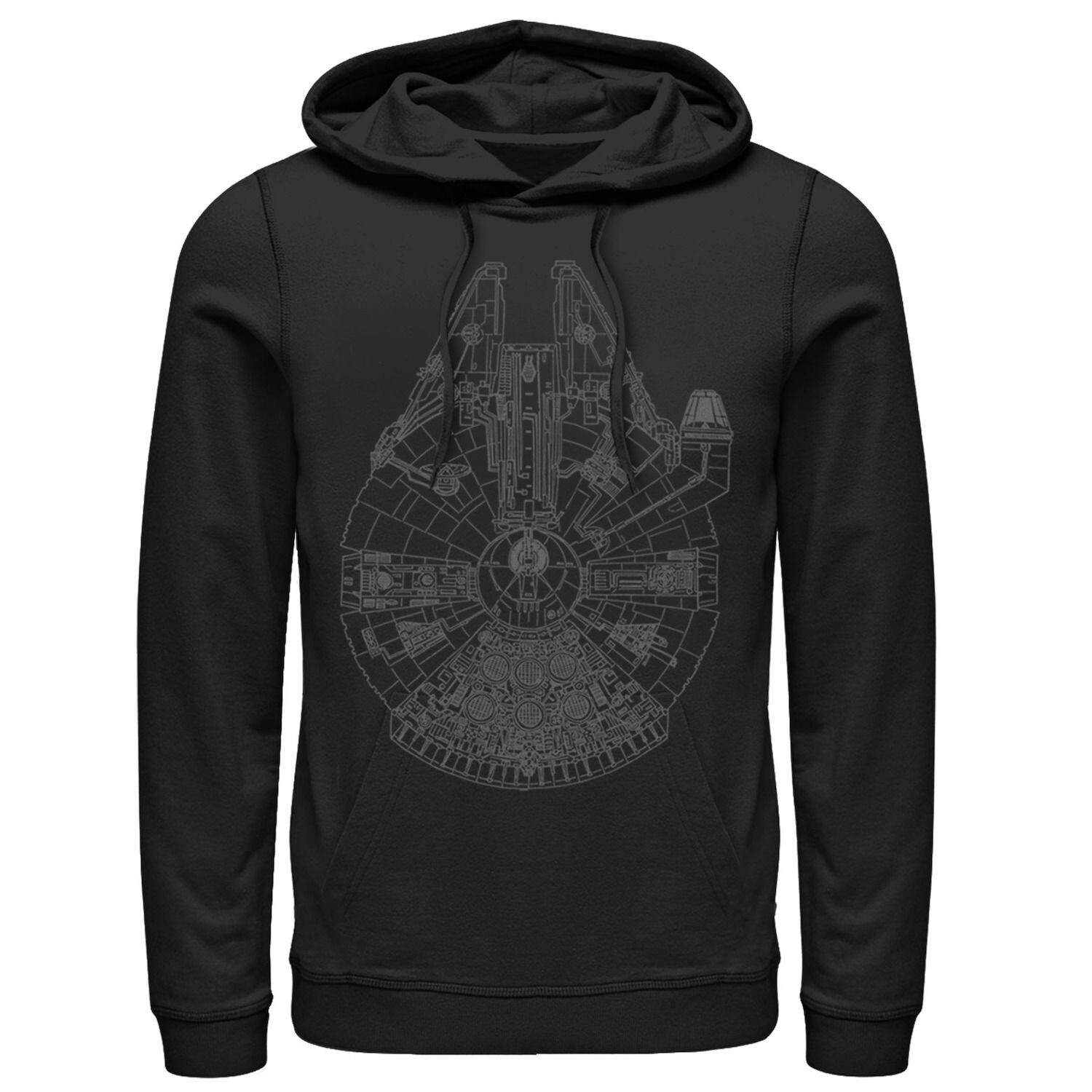 

Мужская толстовка с капюшоном «Звездные войны: Сокол тысячелетия» Star Wars