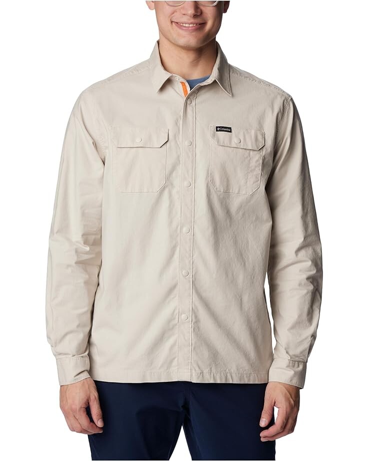 

Рубашка Columbia Landroamer Lined Shirt, цвет Dark Stone