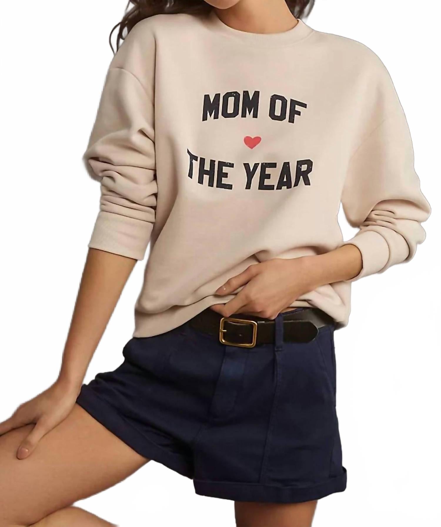 

Толстовка «Мама года» в цвете «меланжевый» Favorite Daughter, Heather Oatmeal