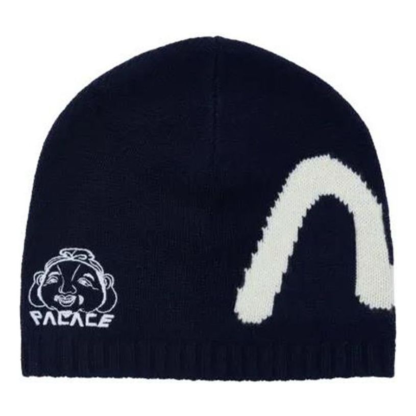 

Бейсболка Palace X Evisu Seagull Godhead Beanie 'White', белый
