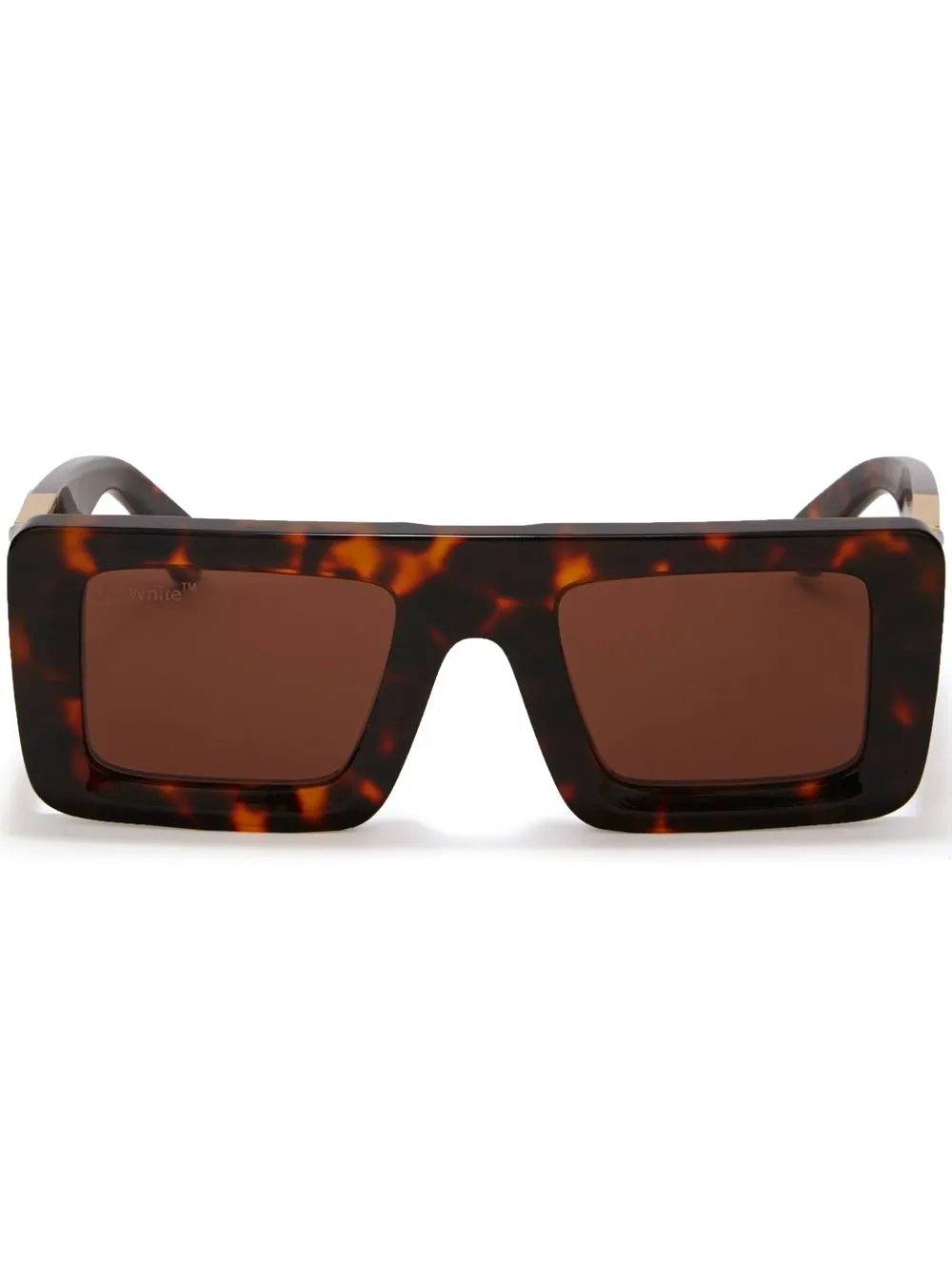 

Солнцезащитные очки с логотипом Arrows Off-White Eyewear, коричневый