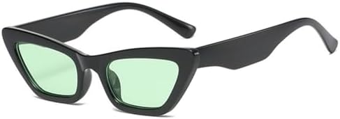 

Винтажные солнцезащитные очки 2027 года для женщин, защита от УФ-излучения UV400, ретро-очки для мужчин, контрастные по цвету, декоративное оформление MTZJH, C5 Black Green