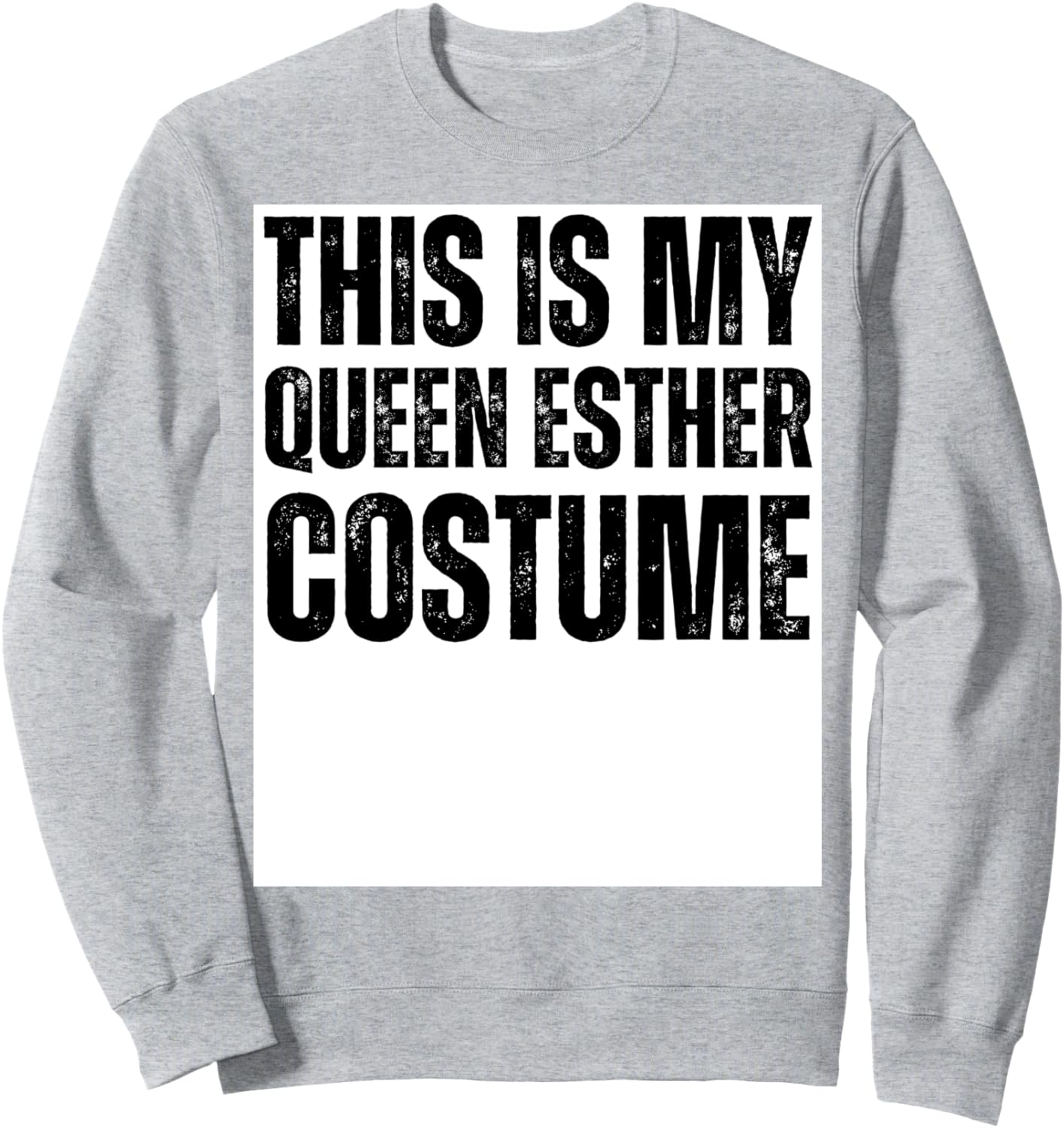 

Это мой костюм царицы Эстер, старинная винтажная толстовка This Is My Purim Costume Vintage, серый
