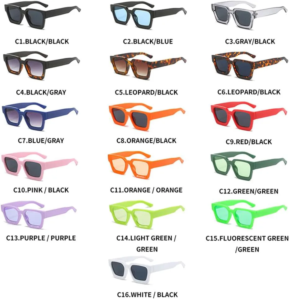 

Солнцезащитные очки UV400 для мужчин и женщин | Панк с градиентом конфетных цветов | Для вождения и занятий спортом на открытом воздухе generic, Fluorescent Green