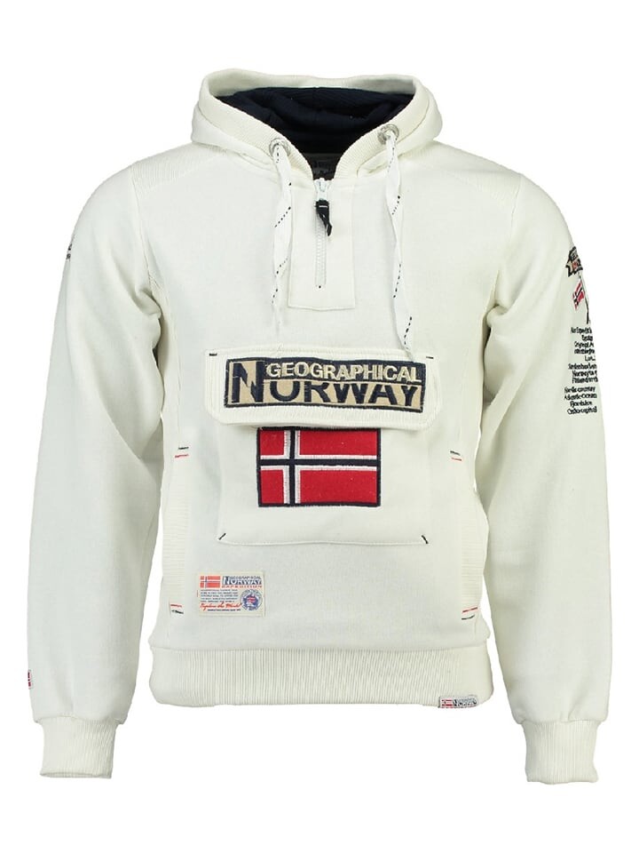 

Толстовка Geographical Norway Hoodie Gymclass, белый
