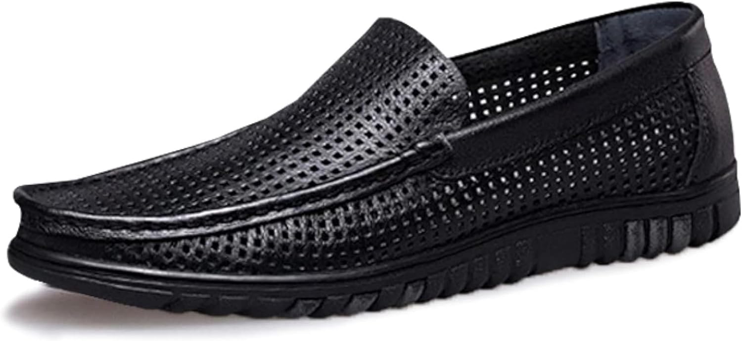 

Мужские кожаные туфли OXCOWNIU, легкие и удобные повседневные туфли, офисные пенни-лоферы, прозрачные лоферы, черный