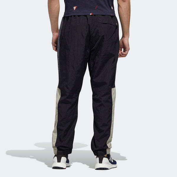 Спортивные штаны adidas M Mhs Wov Pnt Lacing Casual Sports Long Pants Black, черный — фото 4
