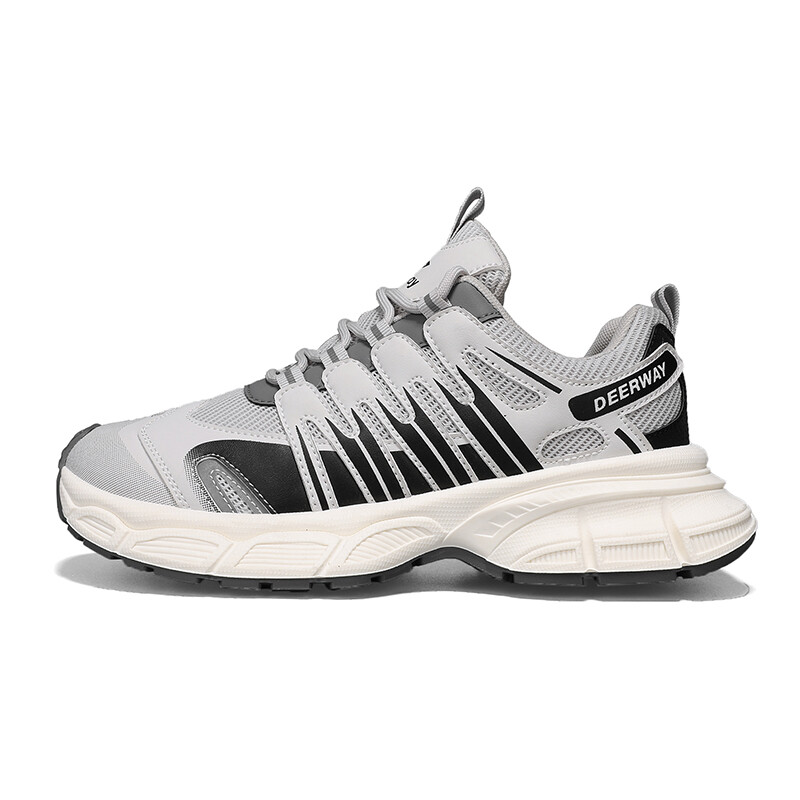

Кроссовки DEERWAY Lifestyle Shoes Men Low-top, серый/черный