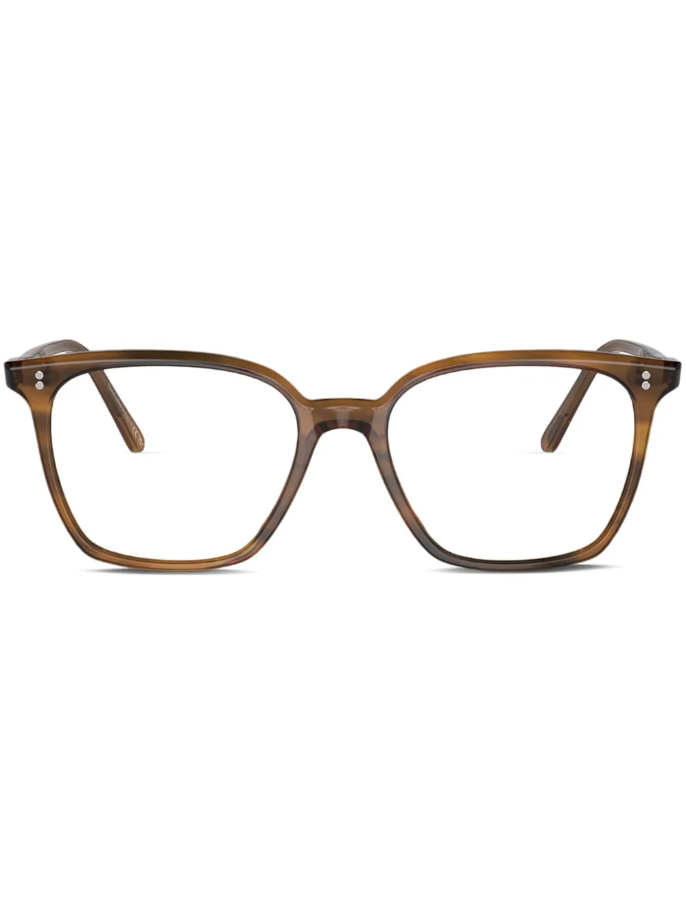 

Очки Rasey Oliver Peoples, коричневый
