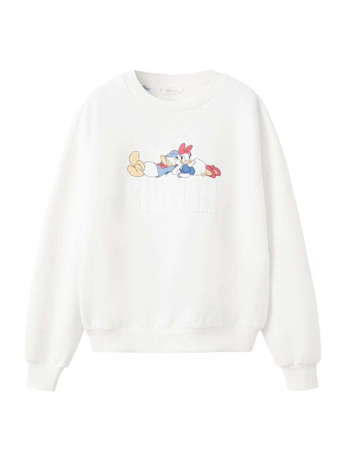 Толстовка 'Pdchill' Mango Kids, Off White