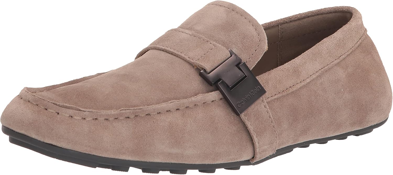 

Мужские лоферы Calvin Klein OscarDriving, Taupe Suede