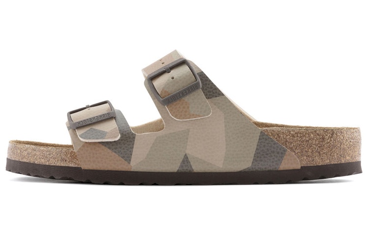 

Шлепанцы Arizona унисекс камуфляж коричневый Birkenstock