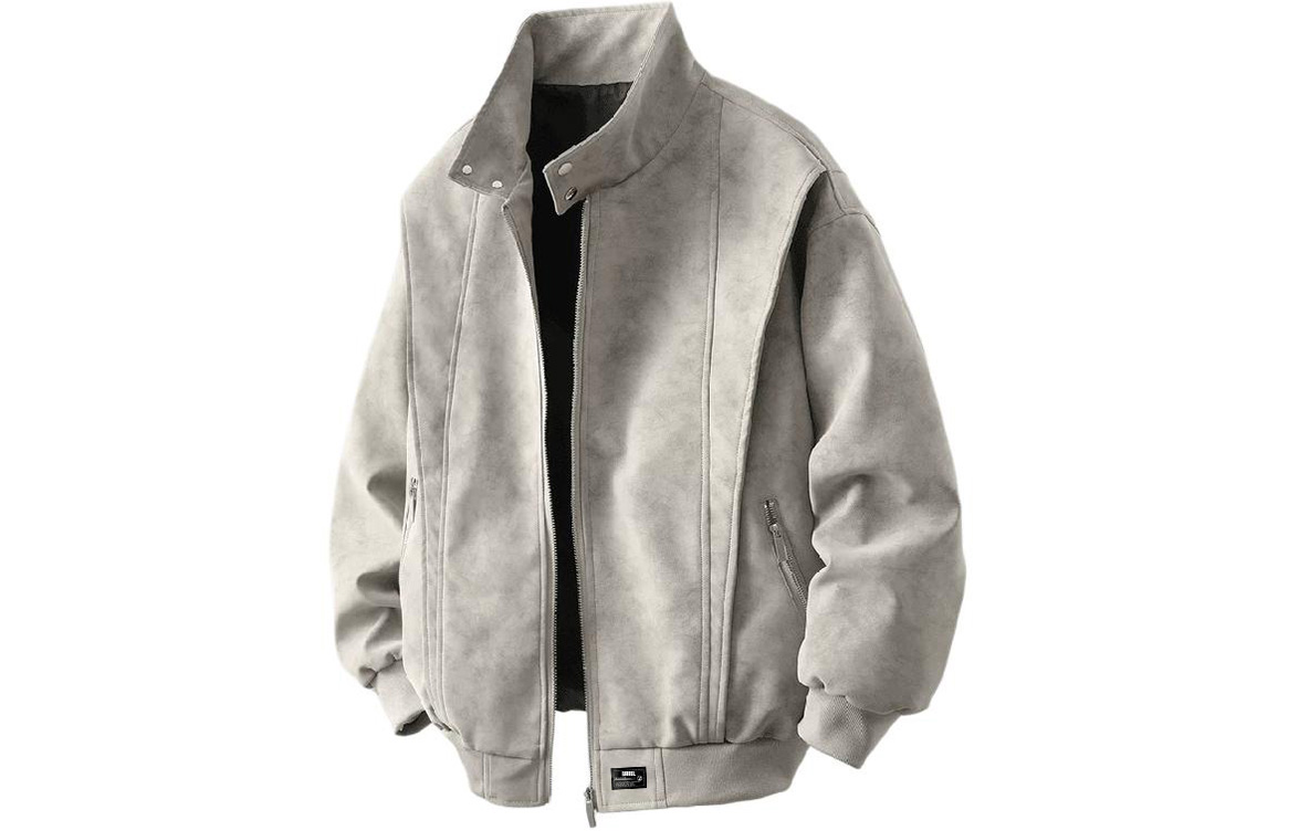 

Куртка Unisex Stand Collar Moderate ZIAREL, premium серый