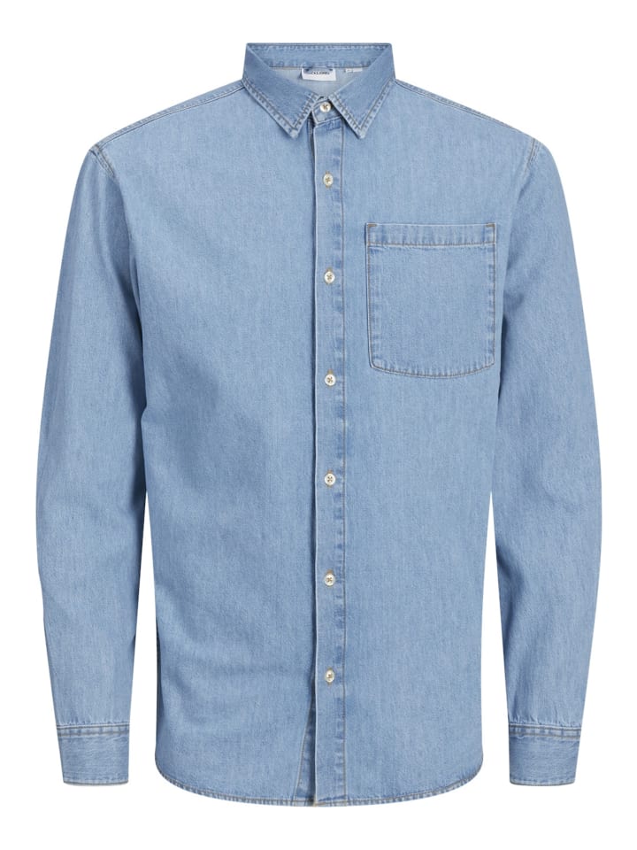 

Рубашка Jack & Jones, светло-синий