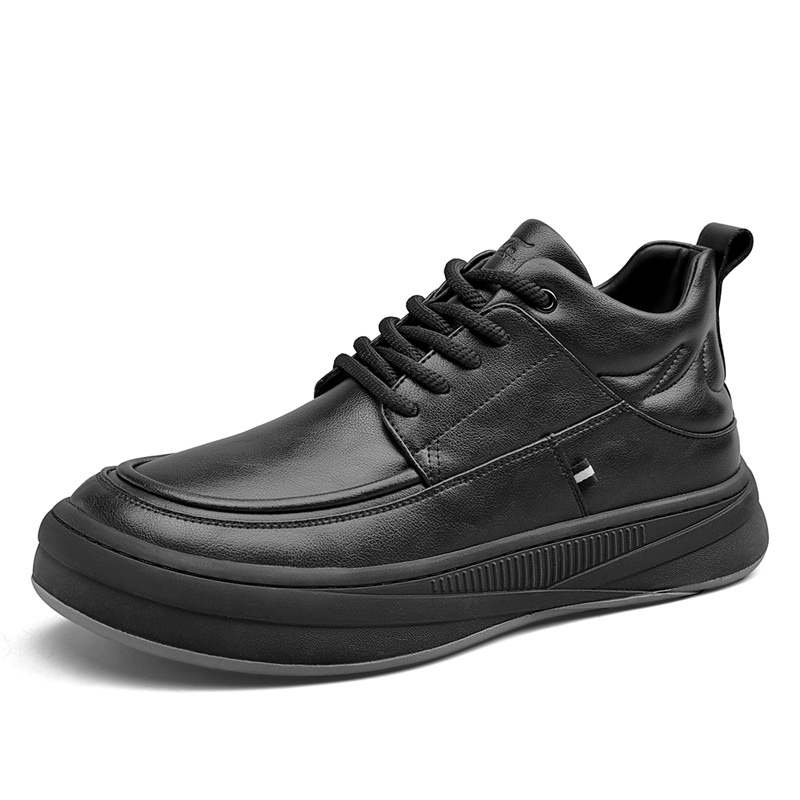 

Мужская повседневная обувь средней высоты SEPTWOLVES, Black (Standard Leather Shoe Size)