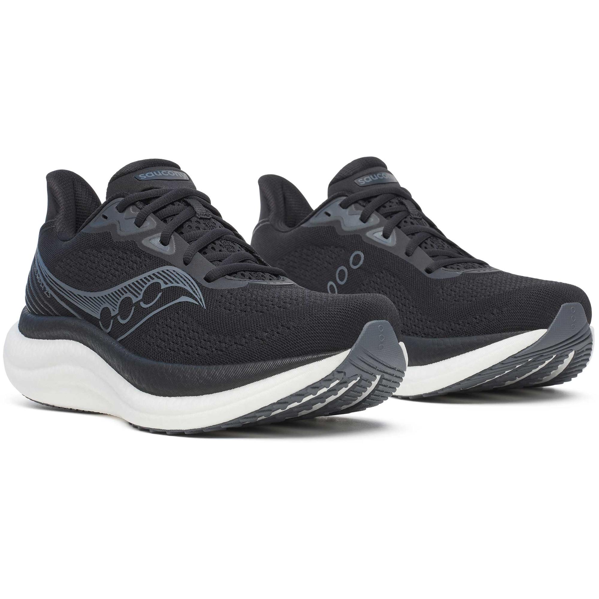 Мужские беговые кроссовки Triumph 23 Saucony, Black/White — фото 2