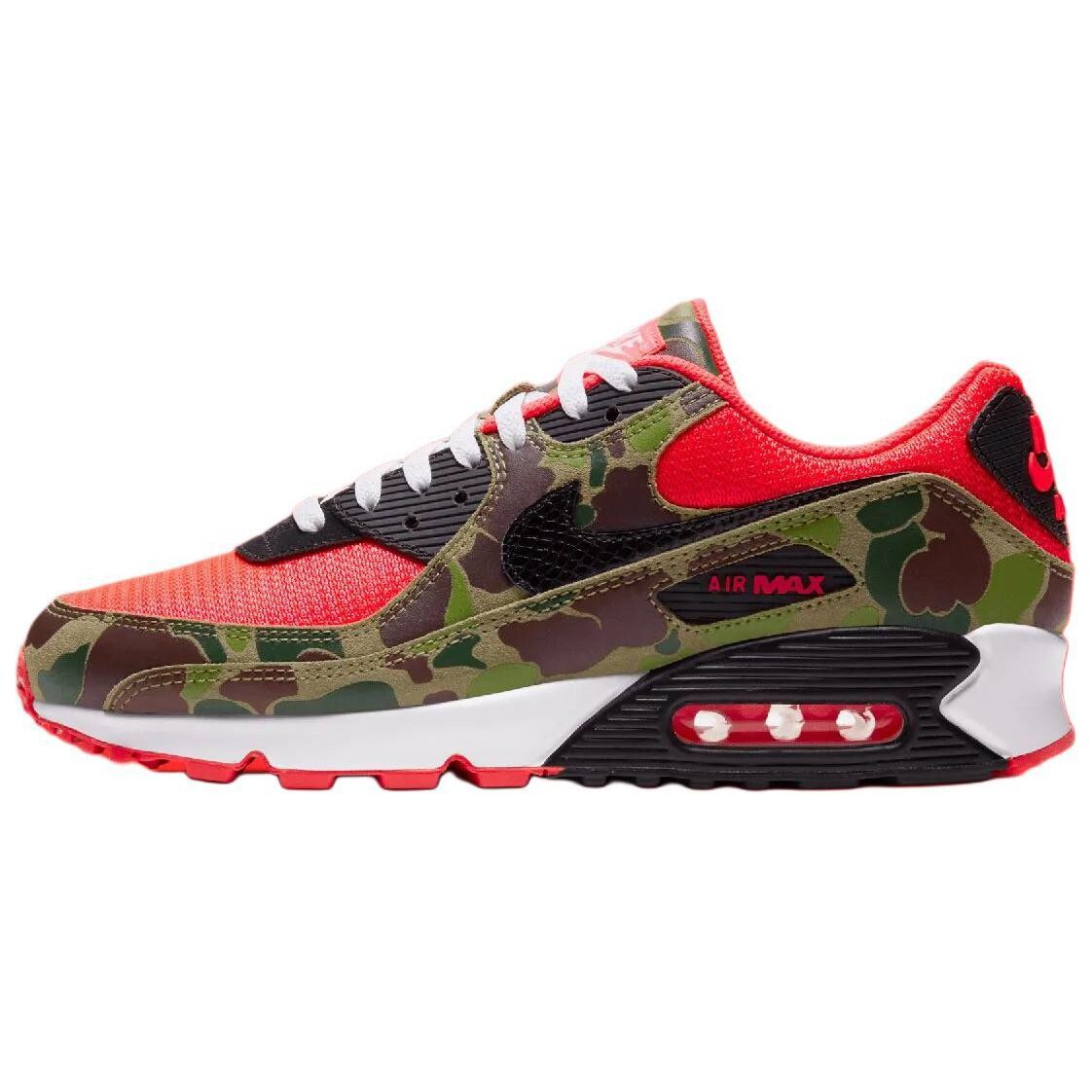

Кроссовки Air Max 90 унисекс с низким верхом красный/черный Nike