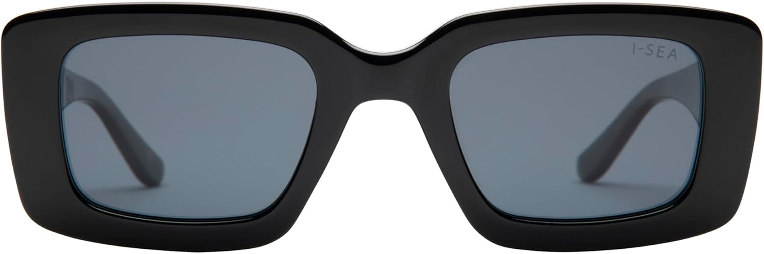 

Солнцезащитные очки I-SEA EMORY прямоугольной формы, поляризованные линзы, защита от УФ-излучения, малиновый/сливовый, черный/дымчатый, черепаховый/коричневый, Black / Smoke Polarized Lens