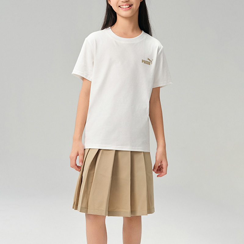 PUMA Футболка Sportstyle Series Raw White Kids' — фото 3