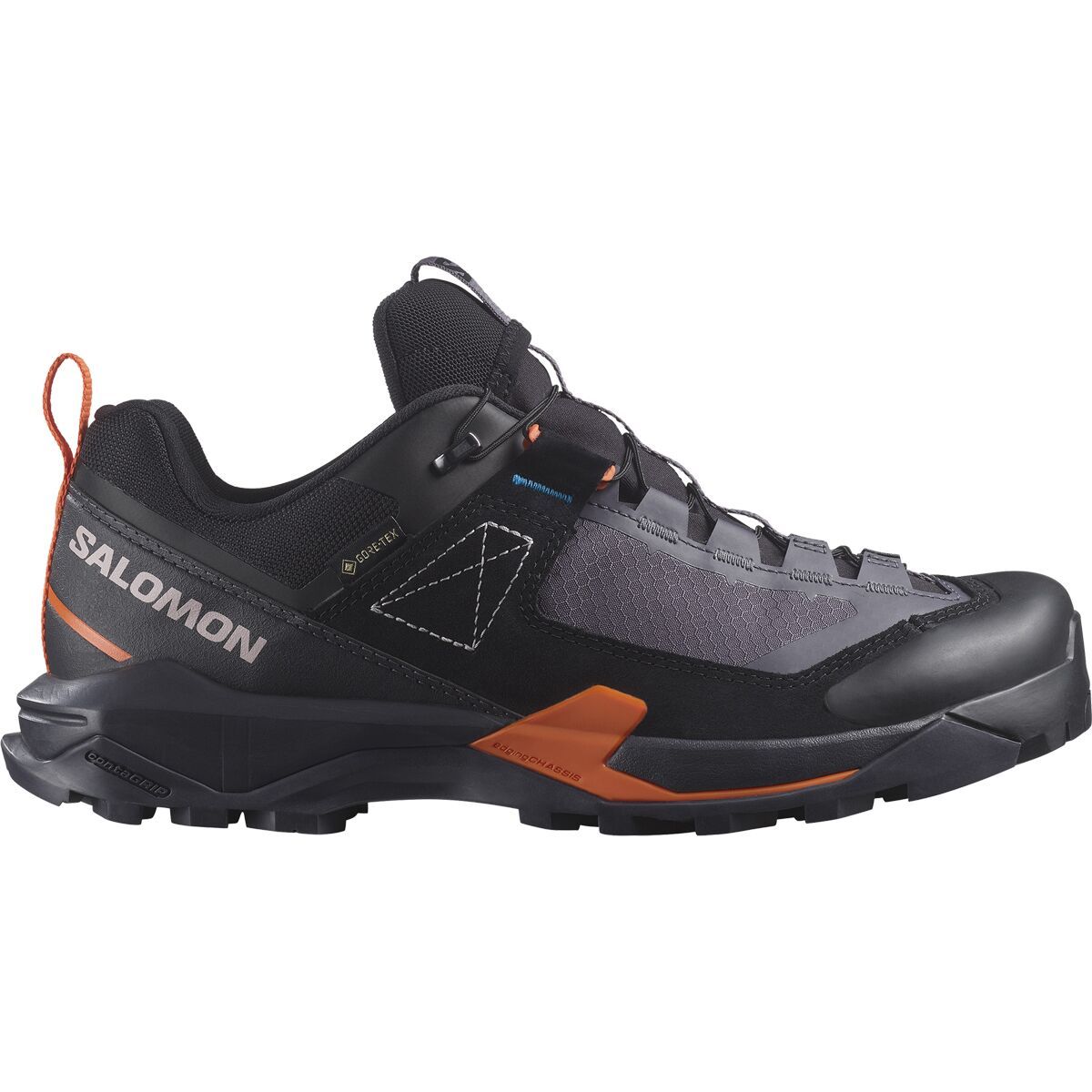Треккинговая обувь женская Salomon с технологией Gore-Tex, мультиколор