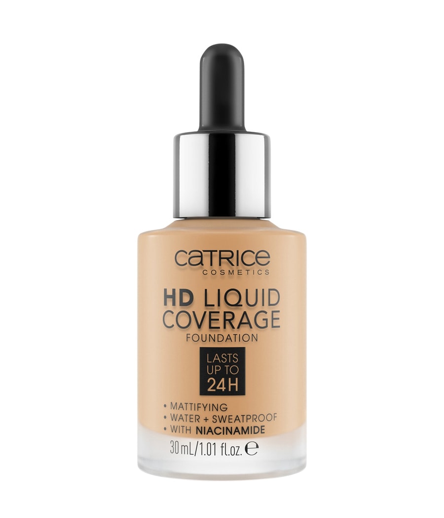 

Жидкая основа CATRICE HD Liquid Coverage, Nr. 035 - Natural Beige, 30 ml