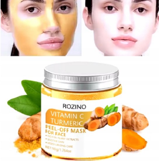 

Увлажняющая маска ROZINO с куркумой и витамином С, 50 г