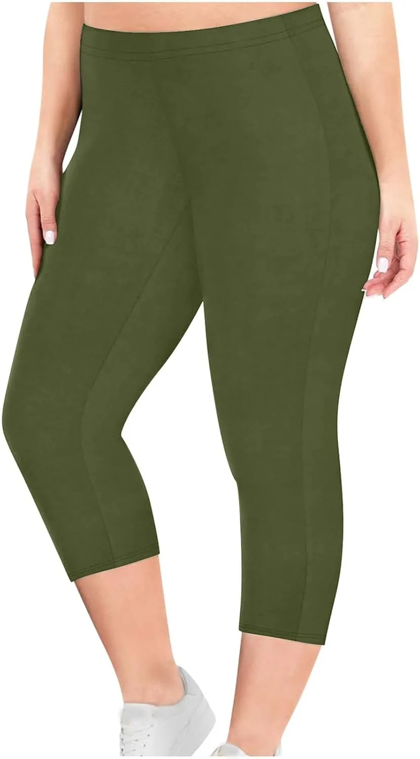 

Женские высокие капри для йоги с эффектом контроля живота JOAU