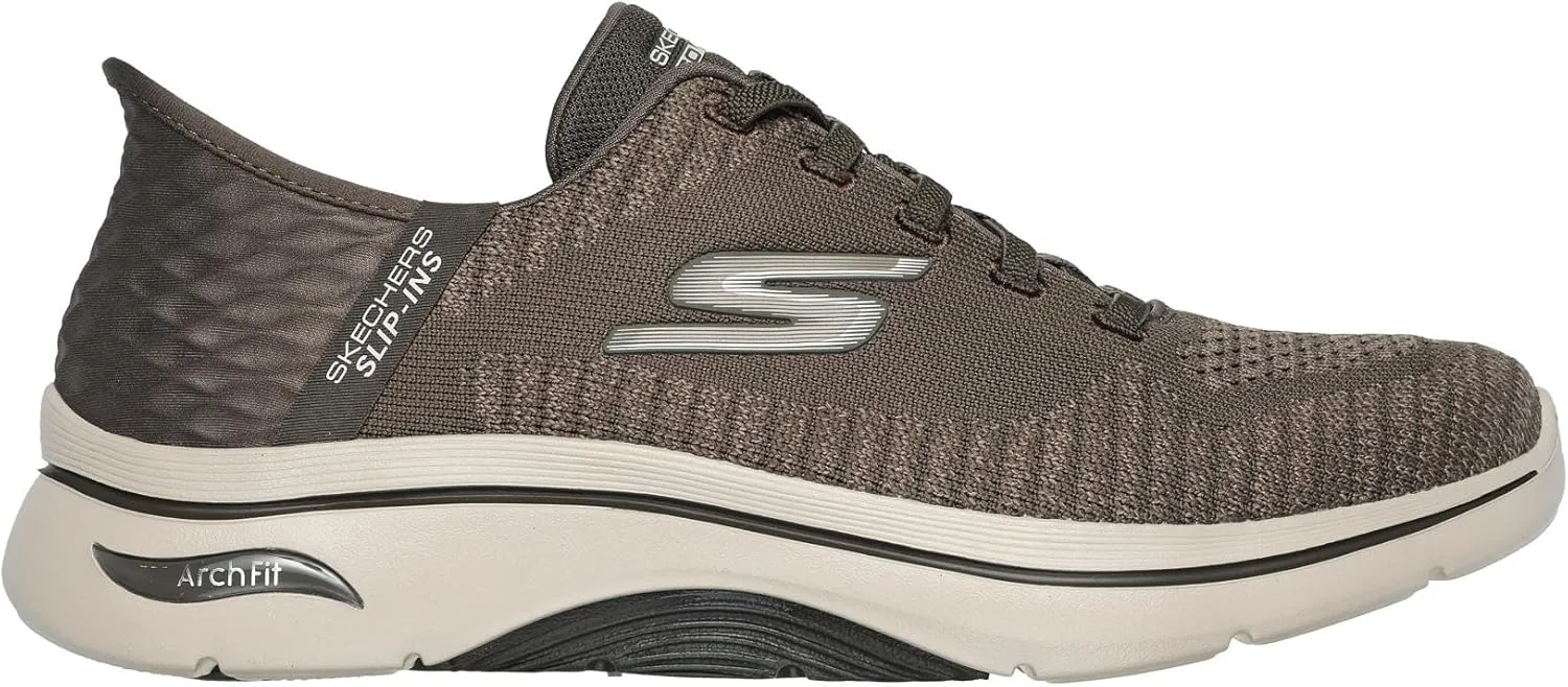 Мужские кроссовки Skechers Go Walk Arch Fit 2.0 - GrandSneaker, серый — фото 4