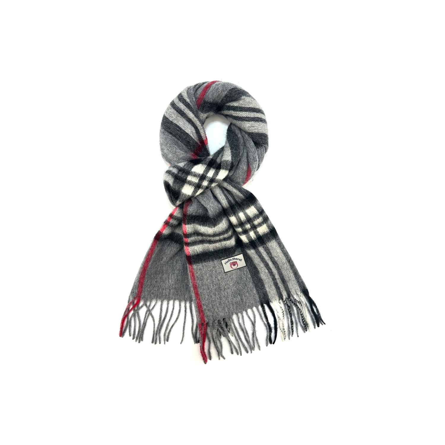 

Disney Шерстяной вязаный шарф унисекс, Gray