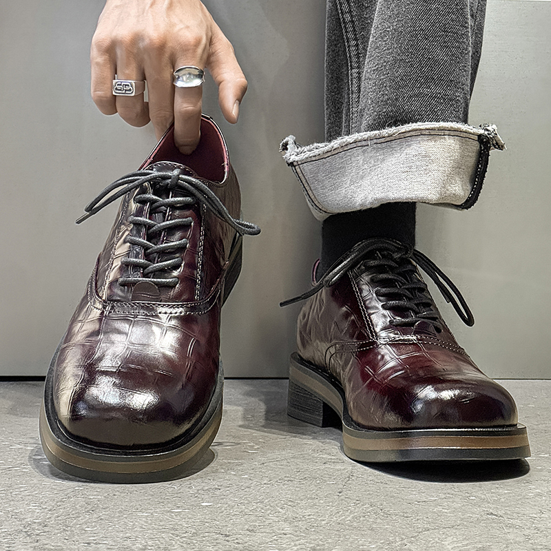 ZHENRAN Мужские повседневные кроссовки Low top красные, цвет Red — фото 3