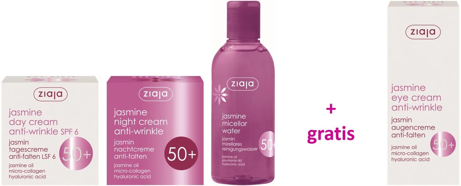 Набор для ухода за зрелой кожей «Jasmin line» от Ziaja Ziaja, Jasmine Set