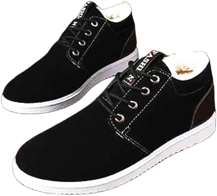 

Дышащие противоскользящие походные ботинки для мужчин - Идеальны для прогулок на природе, альпинизма и зимних видов активности, кроссовки Hhhchpm, черный