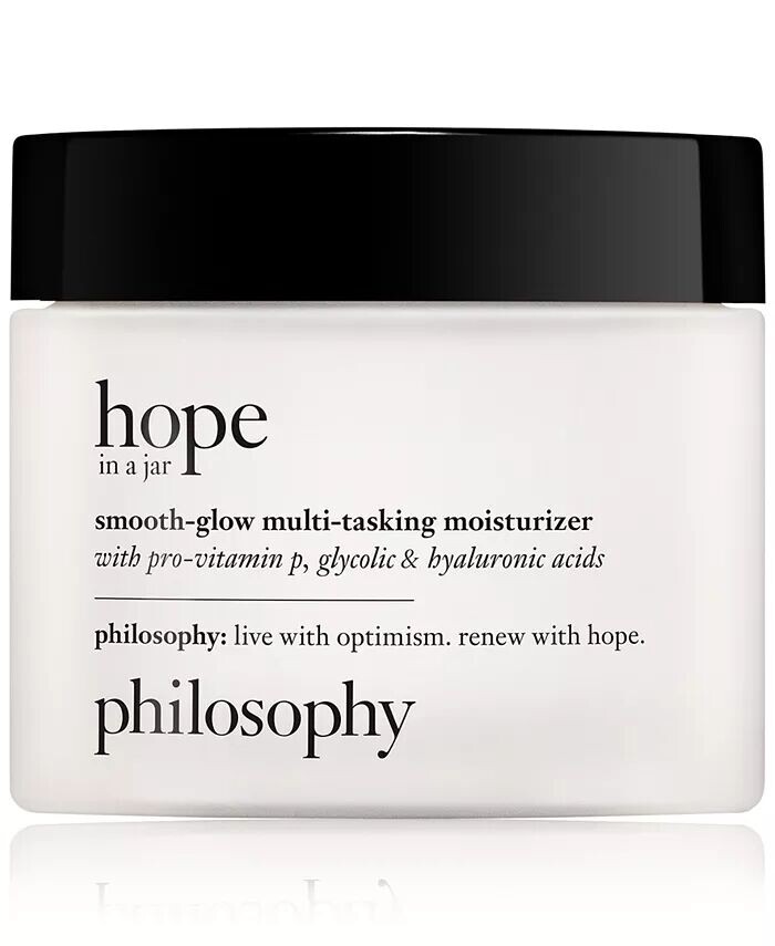 Hope In A Jar Многофункциональный увлажняющий крем Smooth-Glow с провитамином P, гликолевой и гиалуроновой кислотами, 4 унции Philosophy — фото 4