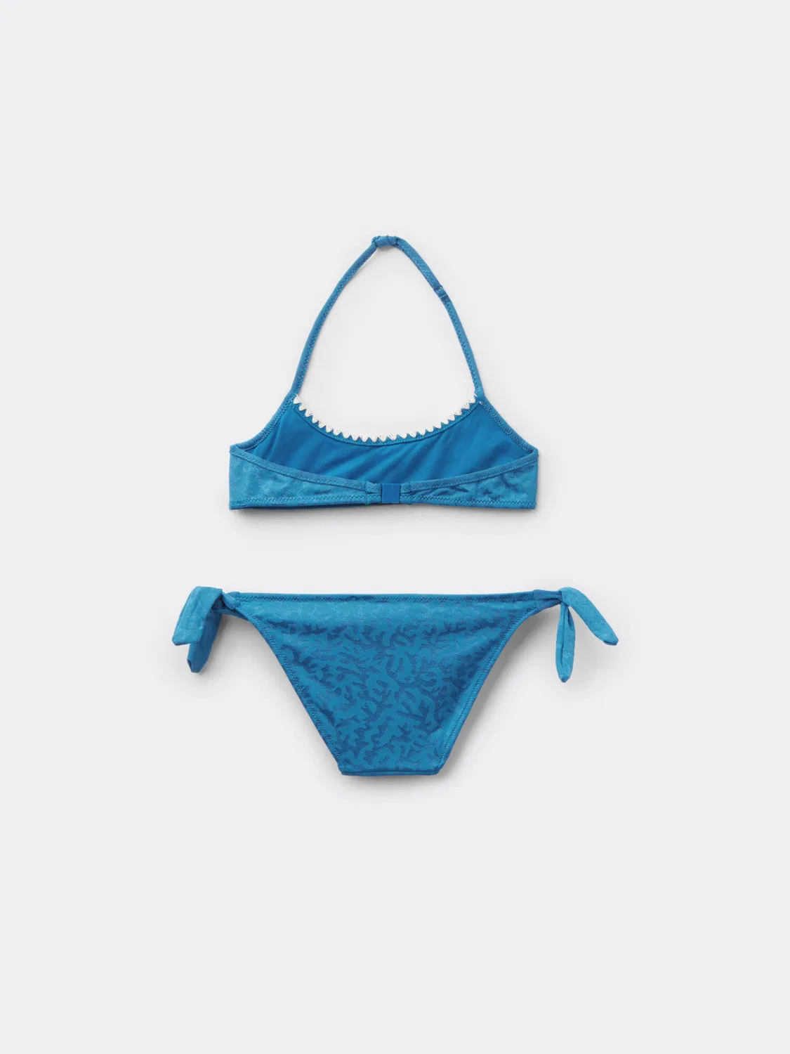 Calzedonia Бикини-бралетт Sea Corals синего, темно-синего цвета — фото 2