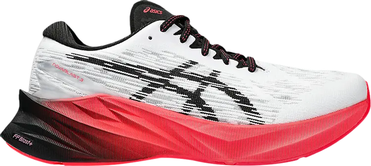 

Кроссовки Wmns Novablast 3 'White Black Electric Red', белый