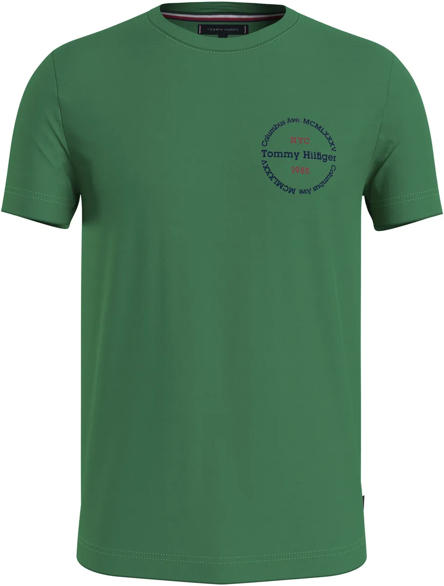 

Футболка Tommy Hilfiger "HILFIGER ROUNDLE TEE", зеленый