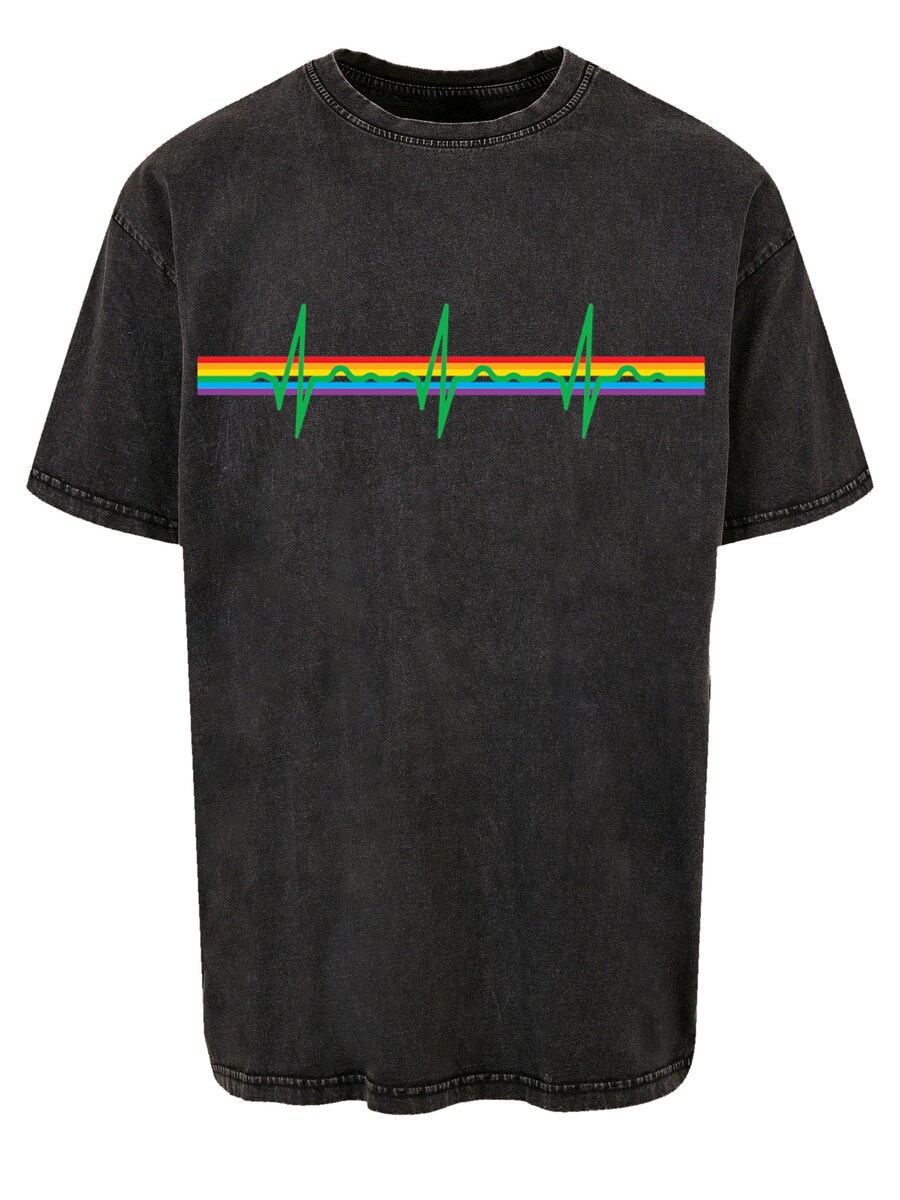 

Рубашка F4NT4STIC Pink Floyd Prism Heartbeat, черный