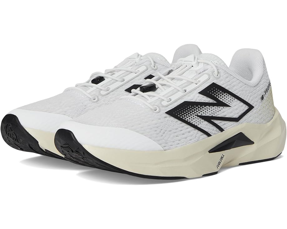 

Кроссовки New Balance Kids Bungee FuelCell Propel v5, цвет White/Black/Linen